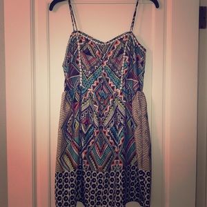 Patterned summer dress